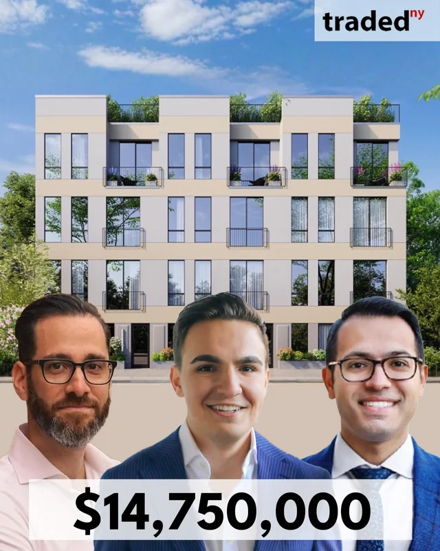 Natanel Malkoukian, Yitzchak Khaimov & Sammy Noiman Represent New Development Condo Sale For $14.75M In Brooklyn