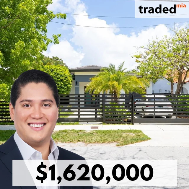 Joseph Leon Purchases Single Family Home From Dagmar Freddy For $1.62M In Miami