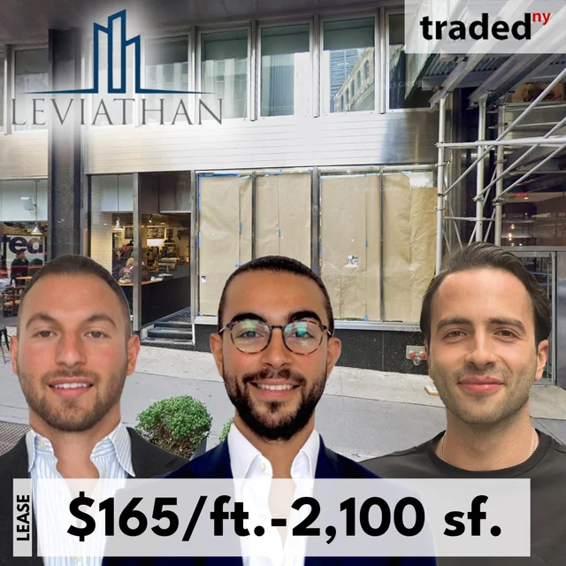 Bravo Cafe And Deli Leases Retail Space At 90 William Street From DG Group For $165/SF