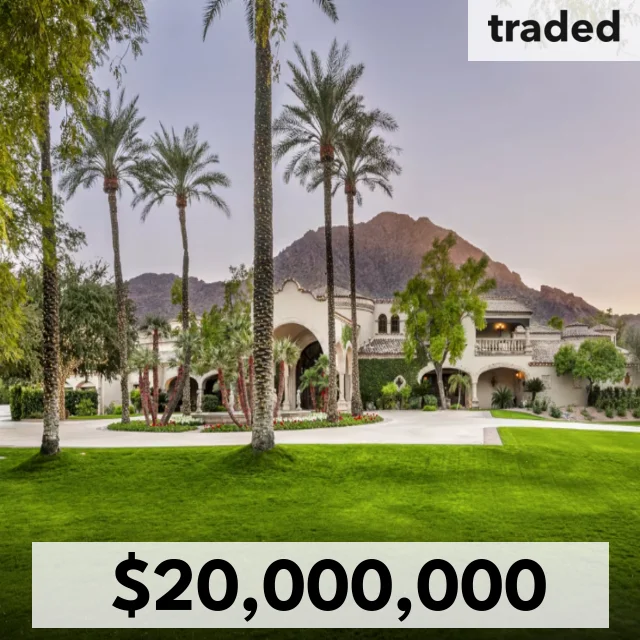 Joshua Shaver Of Russ Lyon Sotheby’s International Realty Represents Buyer For $20M Paradise Valley Estate