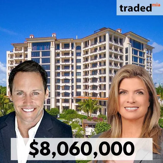 Steele Platt Sells Fisher Island Condo For $8.06M With Brokers Dora Puig & John Corso