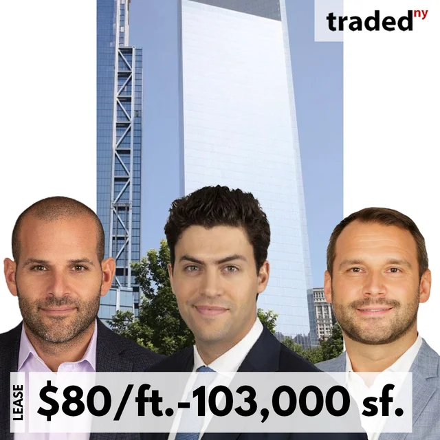 StubHub Leases 103000 SF Office Space At 4 World Trade Center Lower Manhattan With Savills As Tenant's Rep