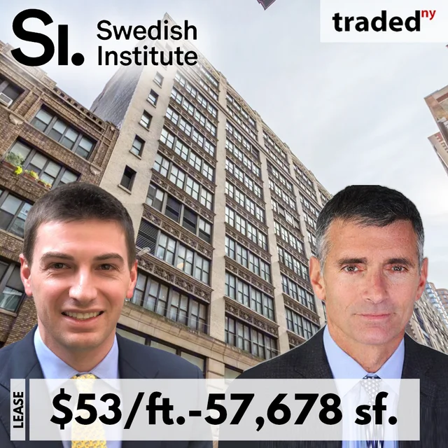 Swedish Institute Expands Lease At 151 West 26th Street In Midtown South For 10 Years