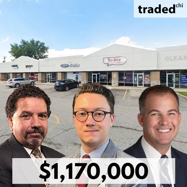 Michael Petrik & Rick Scardino Of Lee & Associates Facilitate $1.17M Sale Of Retail Property In Lake Zurich