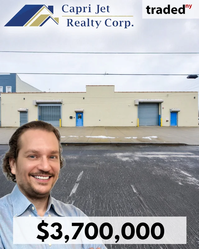 Paul Pong & Ellen Pong Acquire Industrial Asset In Ridgewood For $3.7M Represented By Theo Eastwind