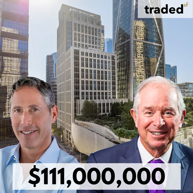 Stuart Shiff Of DivcoWest And Stephen A. Schwarzman Of Blackstone Acquire San Francisco Office For $111M