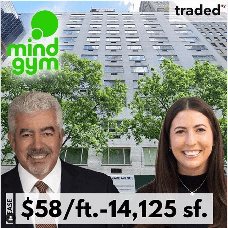 Mind Gym Subleases 2nd Floor Of Office Building In Kips Bay To Expand Operations
