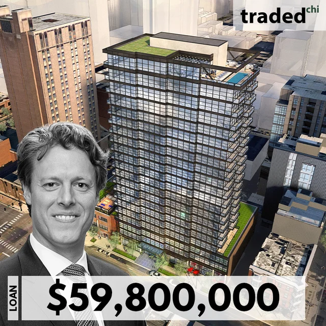 Huntington National Bank Provides $59.8M Construction Loan For River North Multifamily Project