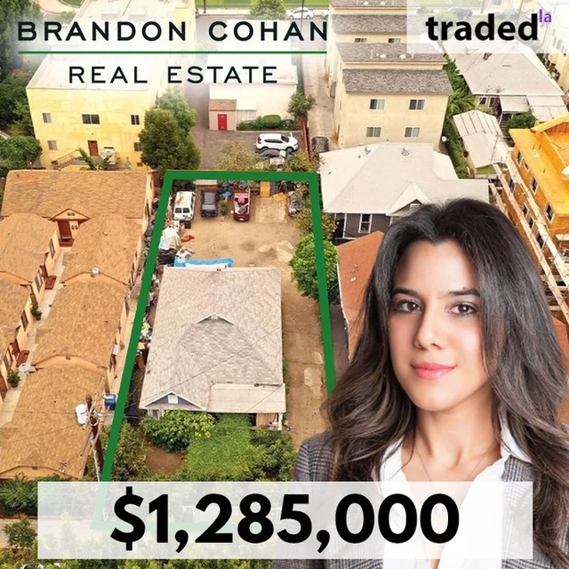 Pedram Zohrevand Acquires Dev Site In Los Angeles For $1.3M With Sheela Shouhed - Brandon Cohan Real Estate