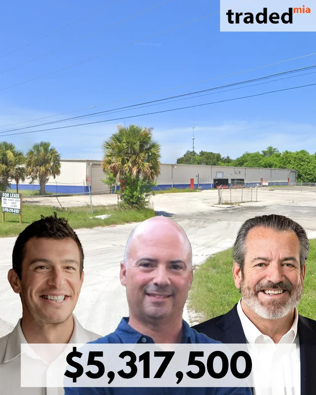 Michael Escalante Of Peakstone Realty Trust Purchases Industrial Property In Fort Pierce For $5.32M
