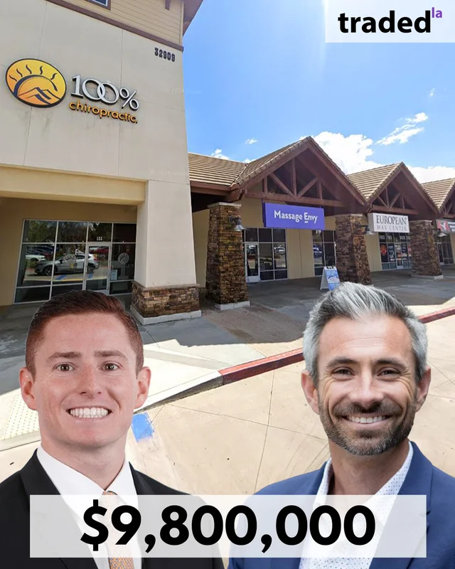 SRS Real Estate Partners Completes Sale Of Retail Asset In Temecula For $9.8 Million