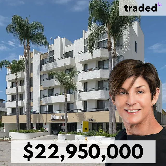Omninet Sells Two Hollywood Multifamily Properties For $22.95 Million With Kitty Wallace As The Broker