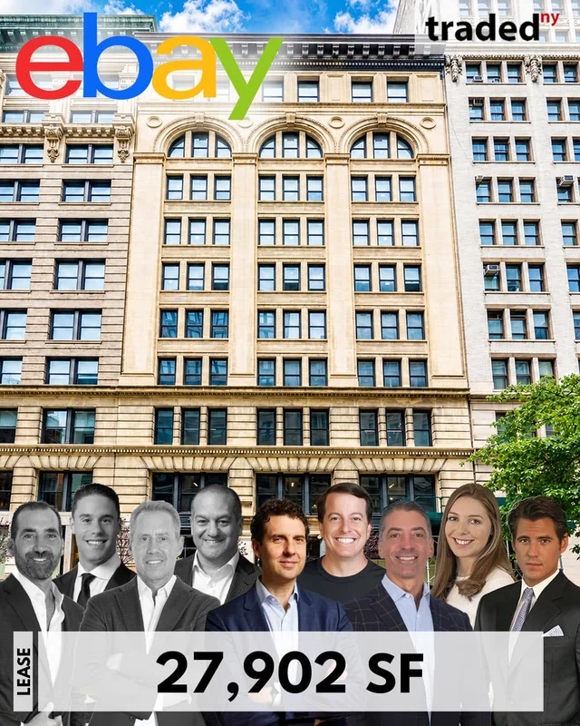 EBay Takes 27,902 Square Feet Office Lease At 122 5th Avenue From Bromley Companies