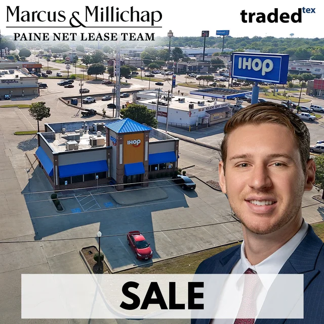 John Wilbur Sells Former IHOP Retail Property In Ennis Texas Represented By John Paine
