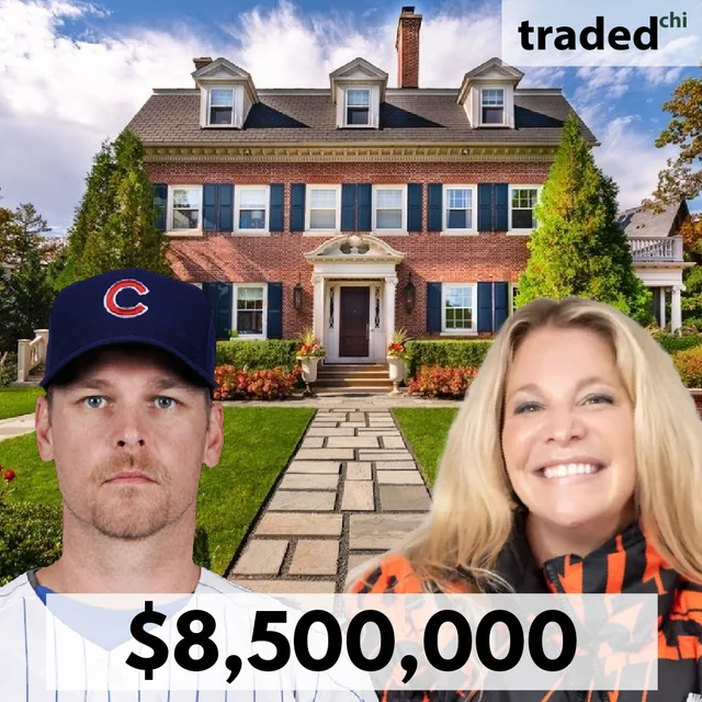 Sarah Wood & Kerry Wood Sell Georgian Revival Mansion In Winnetka For $8.5 Million