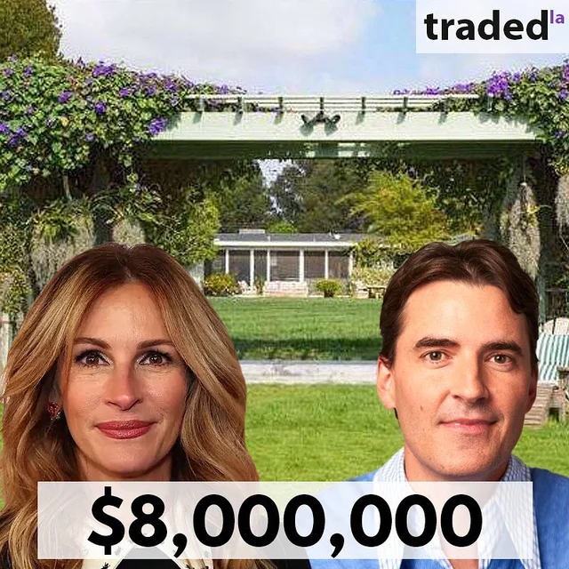 Julia Roberts & Thomas Laffont Sell Point Dume SFR In Malibu For $8M