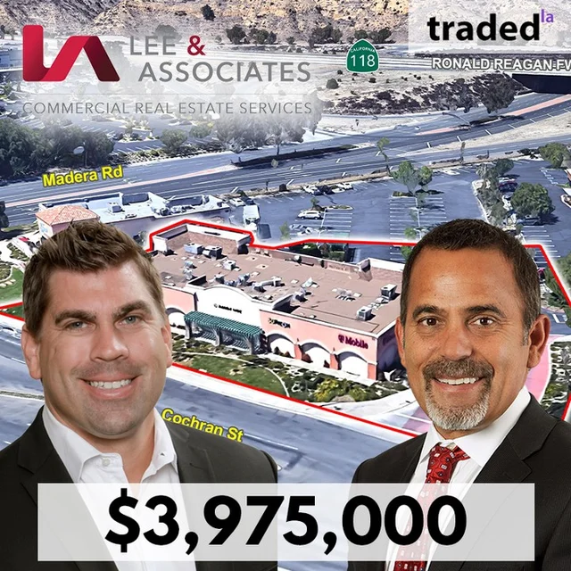 Roslyn Stewart Sells Retail Property In Ventura County For $3.975M With Grant Fulkerson & Mike Tingus - SIOR, Lee & Associates