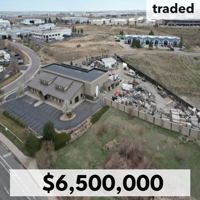 12700 Broncos Partners LLC Purchases Industrial Property From Schmidt Ventures LLC For $6.5M In Englewood CO