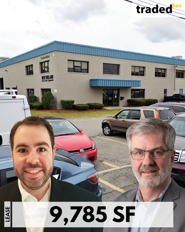 Mike Rodgers Of Pioneer Sales Co Leases 9,785 Square Feet In Woburn Represented By Jayson Rhuda