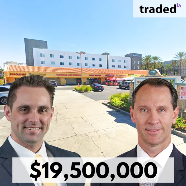 Faris Lee Investments Brokers Sell Anaheim Retail Property On S. Harbor Blvd For $19.5M