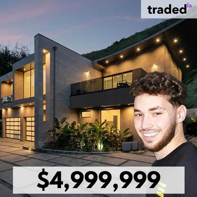 Adin Ross Sells Hollywood Hills Mansion To TrainerRoad CEO Nate Pearson For $5M