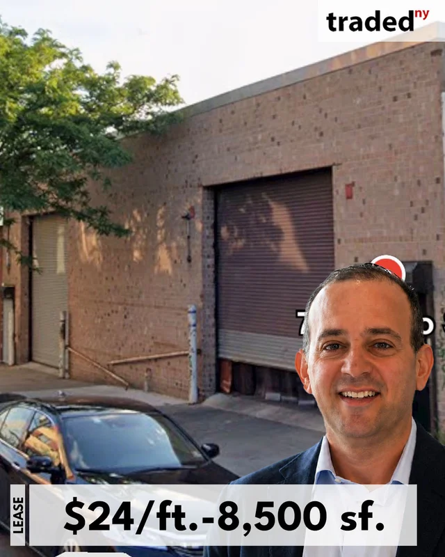 Martin Palmeri Leases Industrial Space To Derek Chan At 76 Apollo Street In Brooklyn