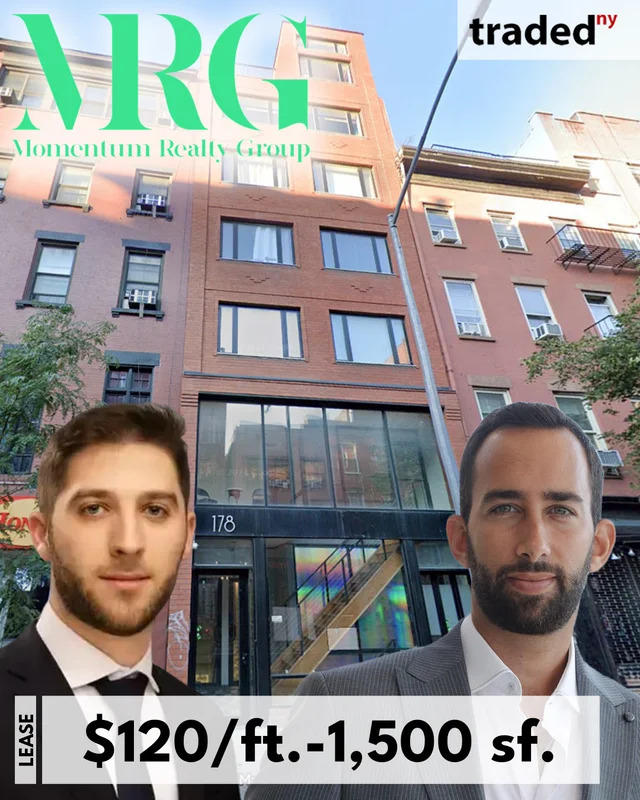 Kevin Wei Leases Retail Space To Moonzescope At 178 Bleecker Street For $120/ft