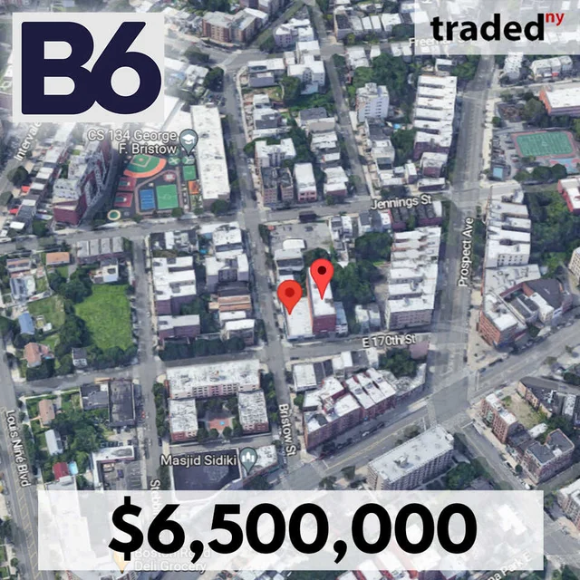 Steven Westreich & Jamie Bacari Acquire Development Site In The Bronx For $6.5M