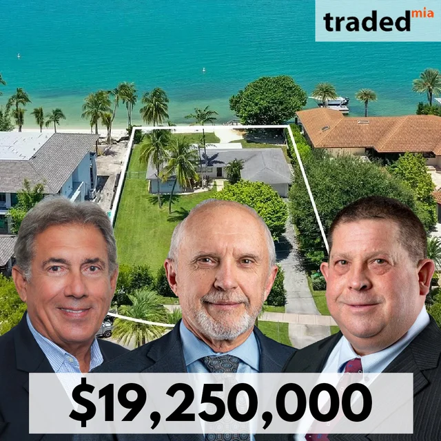 Key Biscayne Real Properties LLC Acquires 398 Harbor Drive For $19.25M