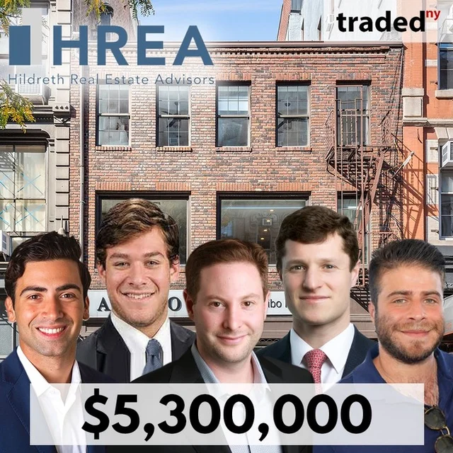 Hildreth Real Estate Advisors Acquires Mixed-use Property In Soho For $5.3M