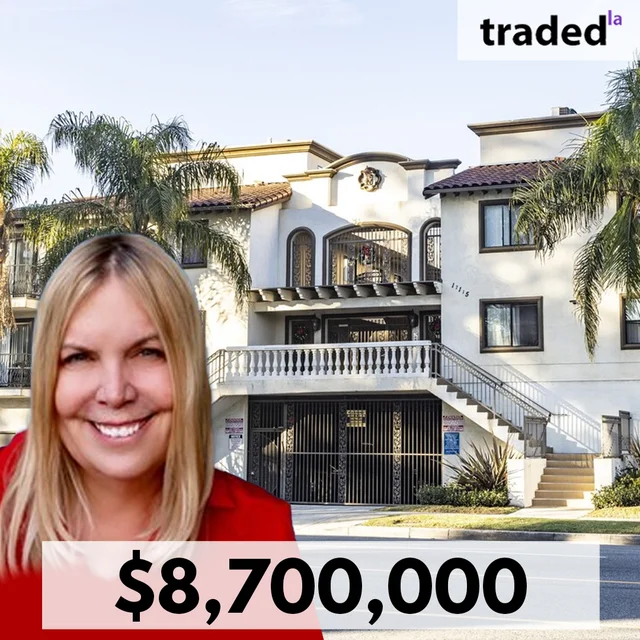 $8.7M Multifamily Sale At 17115 Chatsworth St, Granada Hills With Buyer's Rep Diana Makhtesyan - Fidelity Realty And Loans Inc And Seller's Rep Cindy Hill - Equity Union