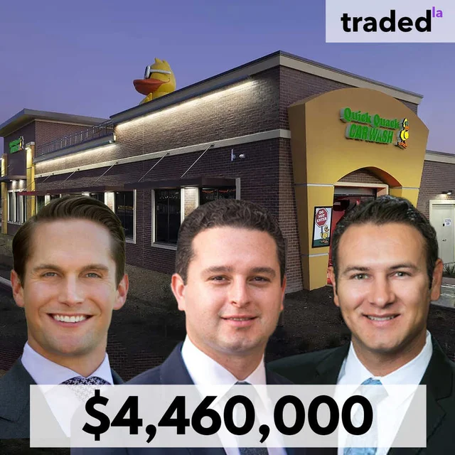 SRS Real Estate Partners Facilitates $4.46M Sale Of Quick Quack Car Wash Property