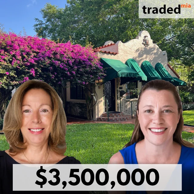 Elisabeth Gazay & Marine Lavaud Of Douglas Elliman Represent Buyer In Coral Gables Sale For $3.5M