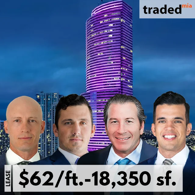 DRA Advisors And CP Group Lease Office Space To Rennert Vogel Mandler & Rodriguez In Miami