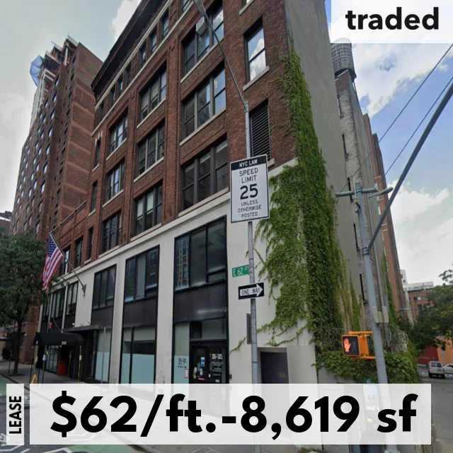 New York School Of The Arts Leases 8619 SF At 315 E 62nd St From Olmstead Properties