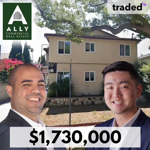Ally Commercial Real Estate Brokers Rick Ramirez & Chris Kim Sell 6-Unit Multifamily Property In Pasadena For $1.73M