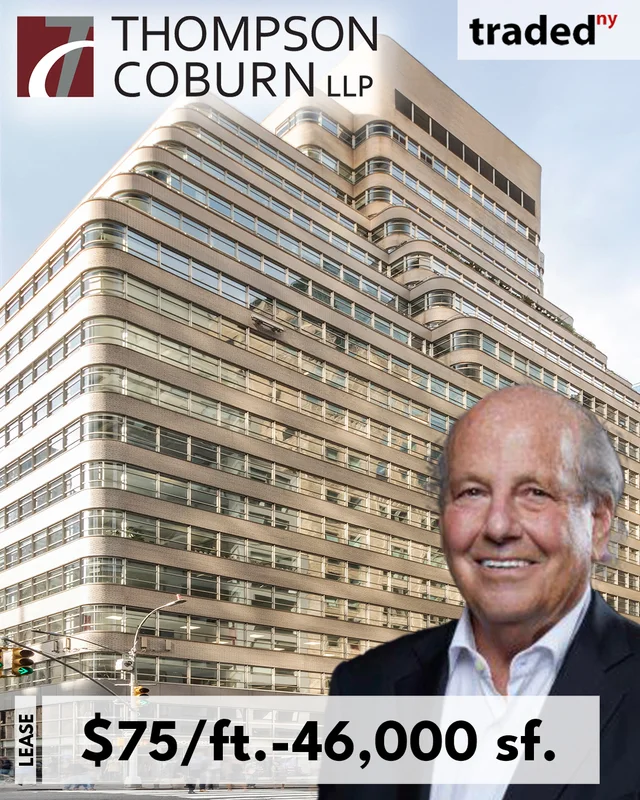 Jeffrey J. Feil Of The Feil Organization Leases Office Space To Thompson Coburn At 488 Madison Avenue