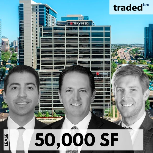Gray Reed Leases 50,000 SF Office At 1845 Woodall Rodgers Freeway In Dallas