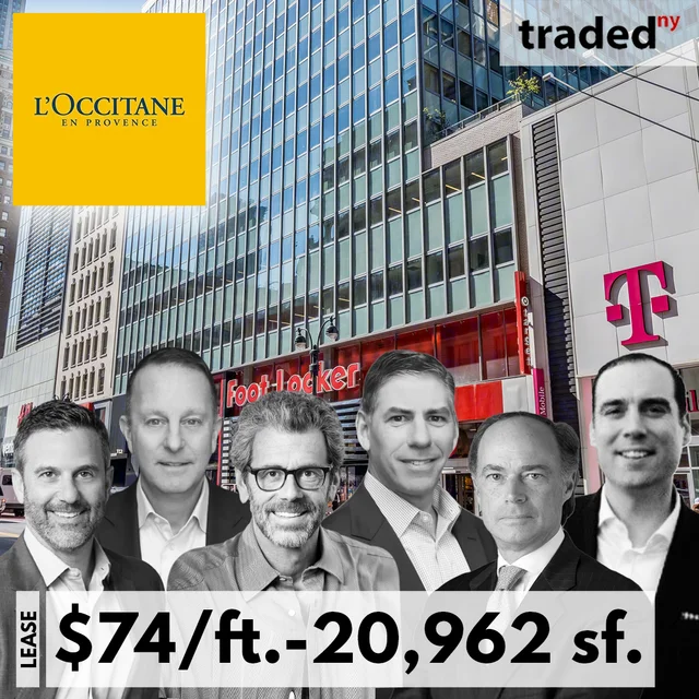 L’Occitane Extends Lease For Office Space At 111 West 33rd Street In Midtown Manhattan
