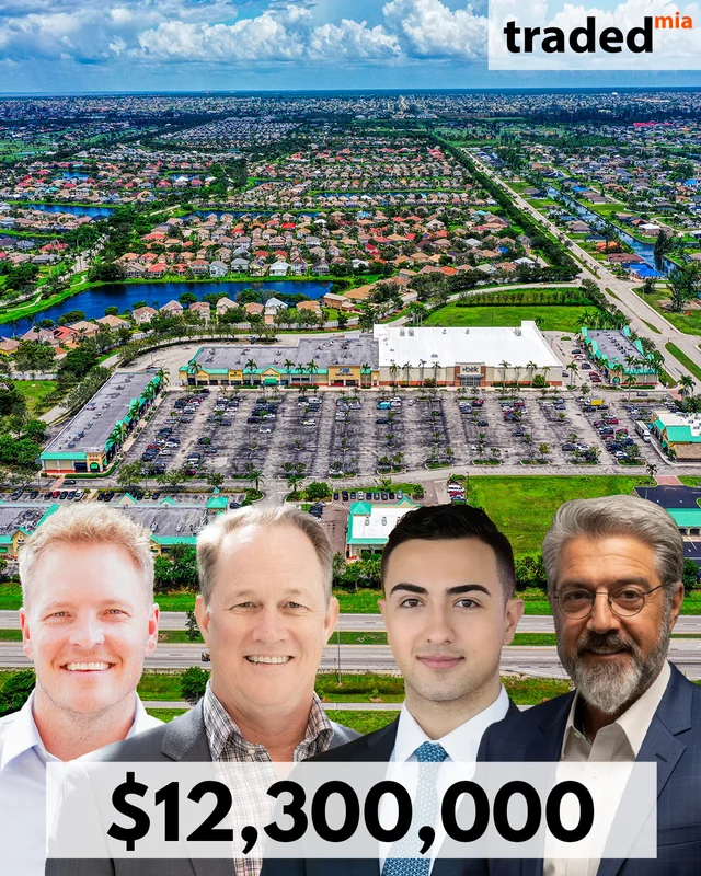 Trifon Houvardas Acquires Retail Property In Cape Coral For $12.3M With Daniel Gonzalez As Buyer's Representative