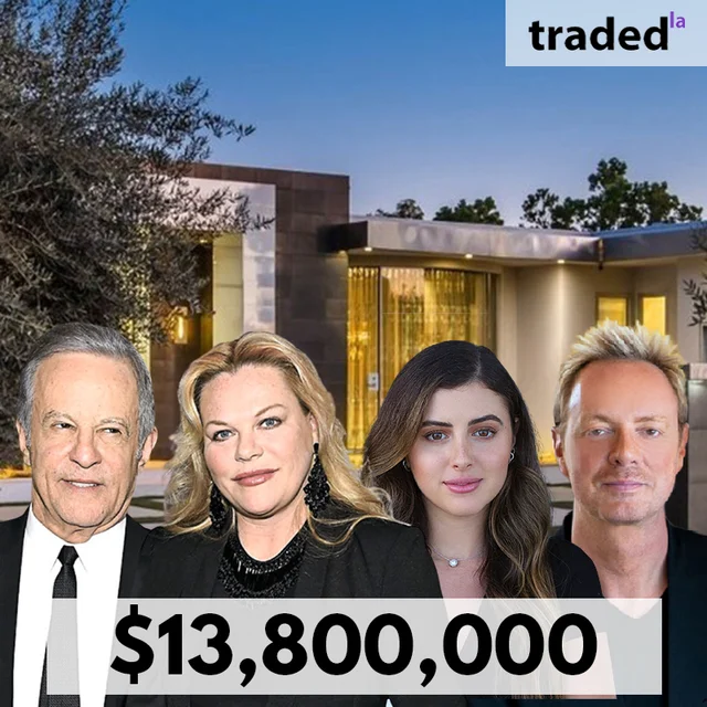 Nathan & Katharina Otto Bernstein Acquire $13.8M SFR In Beverly Hills With Brokers Tomer Fridman, Jeff Hyland & Alexa Kort