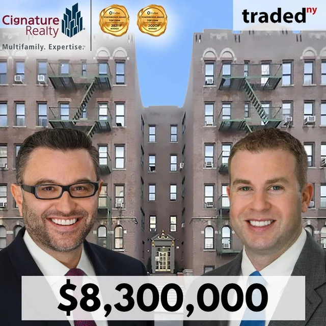 Cignature Realty Associates Brokers $8.3M Multifamily Sale In Washington Heights