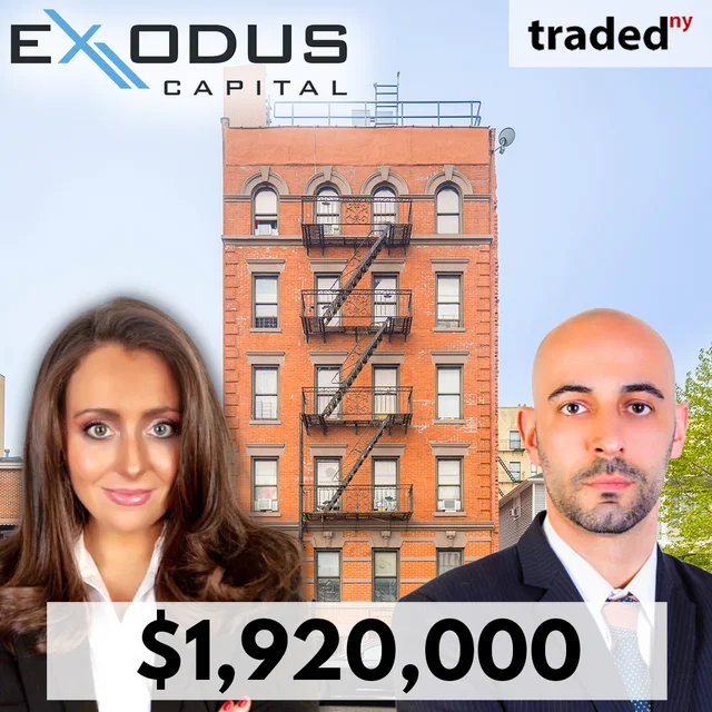 Scott Kalb Sells Bronx Multifamily Property For $1.92M With Brokers Haley Hasho & Andrew Eden