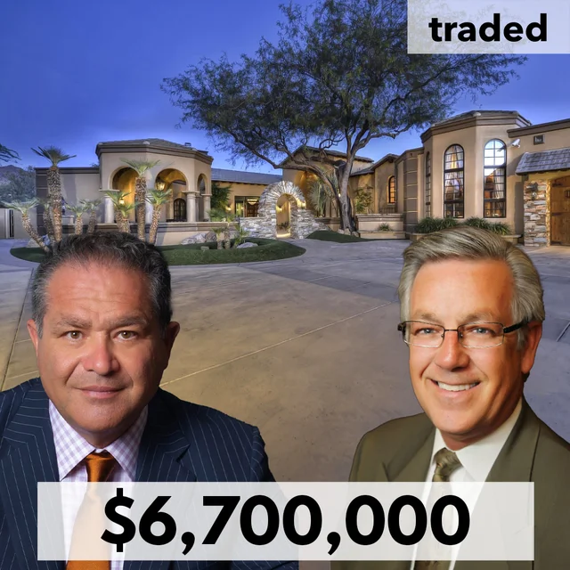 Scottsdale Single Family Sells For $6.7M With Brokers Frank Aazami & David Mayo