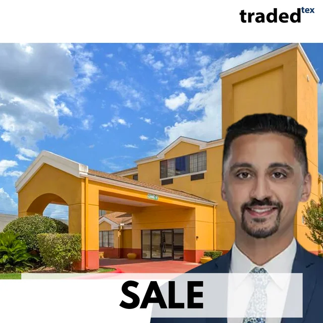 Rajan Patel Of Marcus & Millichap Brokers Sale Of Quality Inn Baytown Hotel In Baytown, TX