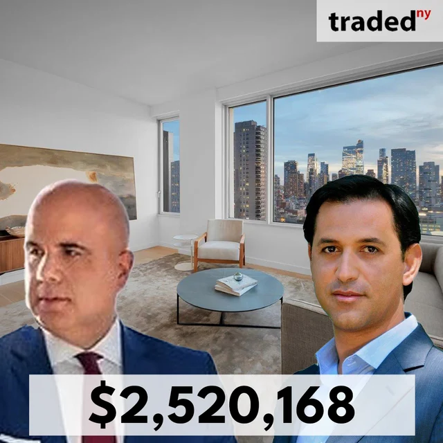 MRR Development Sells Condo At 611 West 56th Street For $2,520,168 With Douglas Elliman's Representation