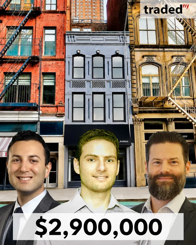Joshua Greenberg Acquires Mixed-use Property In Tribeca From Dennis Pantzer For $2.9M