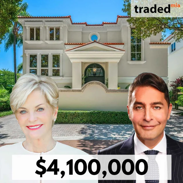 Douglas Elliman Acquires Miami SFR For $4.1M With Buyer's Rep Zachary Belil & Seller's Rep Judith Zeder