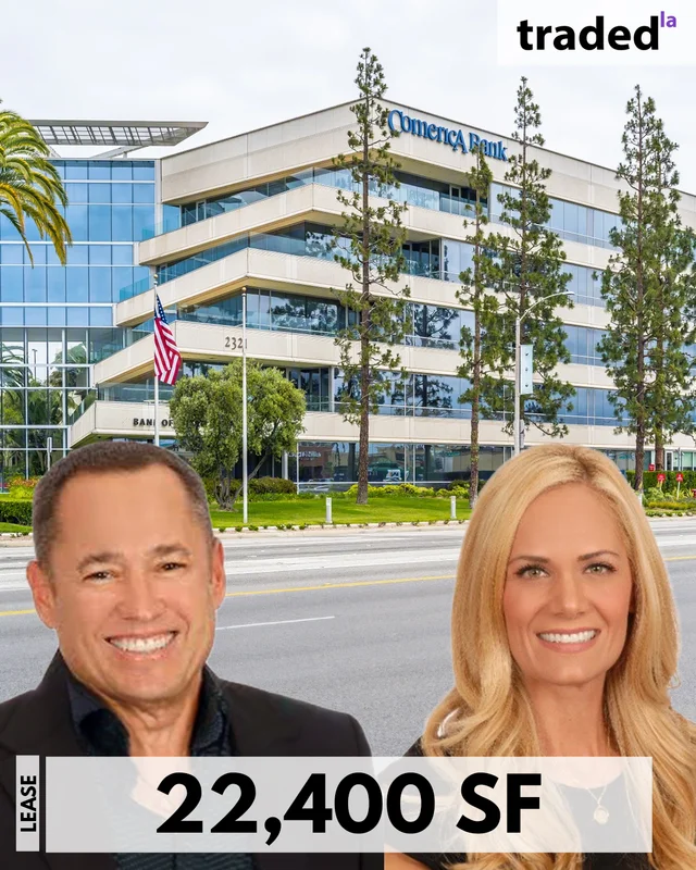 Jeff Reinstein & Amy Fuller Of Premier Workspaces Lease 22400 SF Office In El Segundo