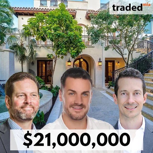 Miami Breeze LLC Acquires Single-Family Property In Miami Beach For $21M